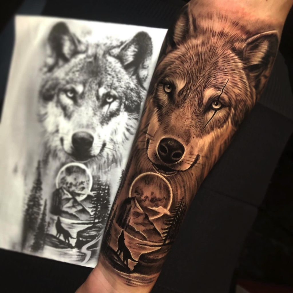 Significado da tatuagem de Lobo - Blog Tattoo2me