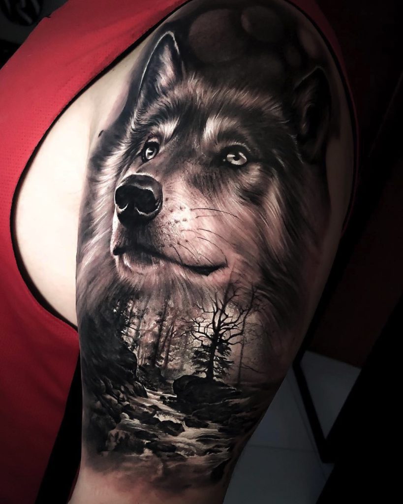 Significado da tatuagem de Lobo - Blog Tattoo2me