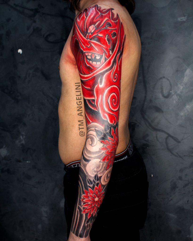 Foto de tatuagem feita por Thiago M. Angelini (@tm_angelini)