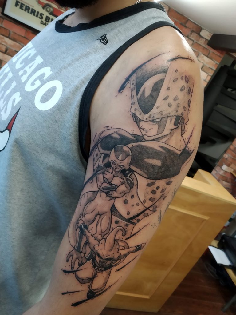 Foto de tatuagem feita por Rafael Mássimo (@rafaelmassimo)
