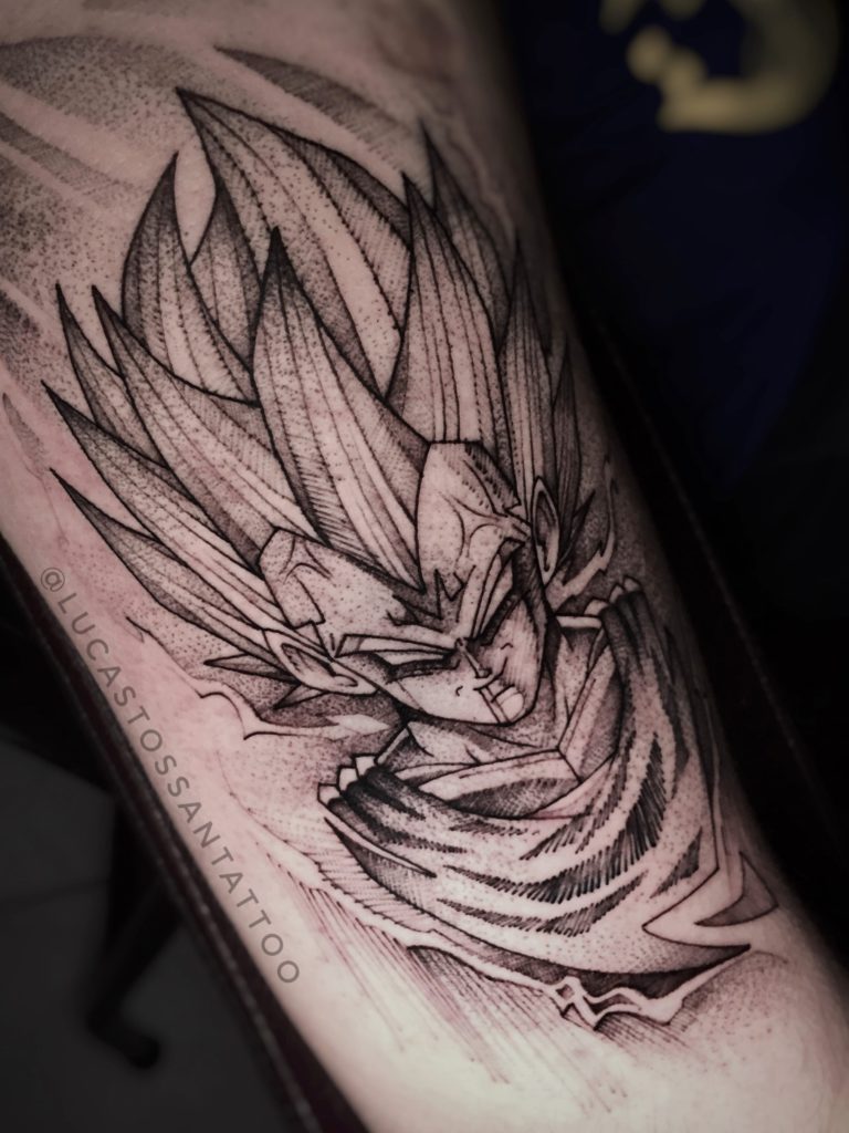 Foto de tatuagem feita por Lucas Tossan (@lucastossantattoo)