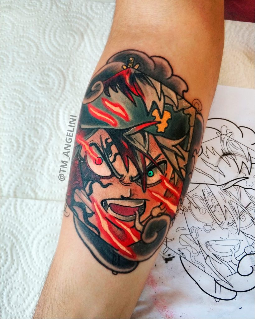 Foto de tatuagem feita por Thiago M. Angelini (@tm_angelini)