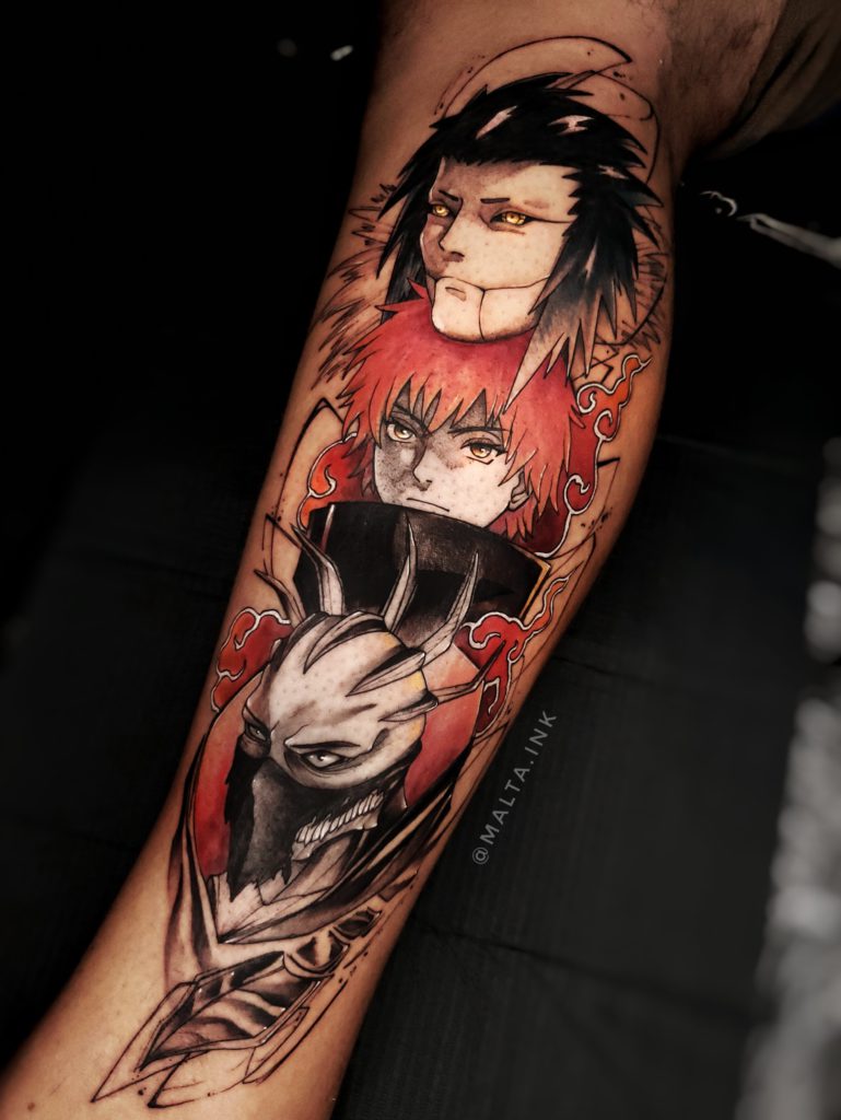 Foto de tatuagem feita por Gabriel Malta (@malta.ink)