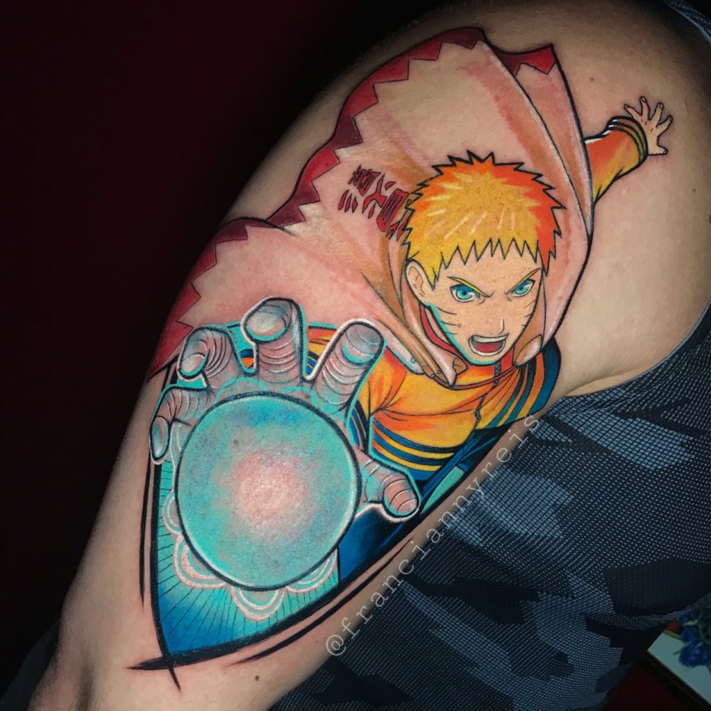 Foto de tatuagem feita por Francianny Reis (@franciannyreis)