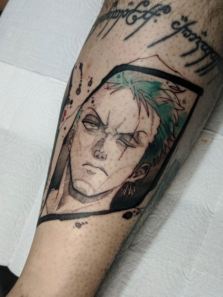 Foto de tatuagem feita por Bruno Cavalcanti (@brunoartwork)