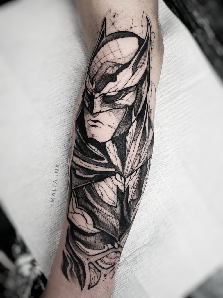 Foto de tatuagem feita por Gabriel Malta (@malta.ink)