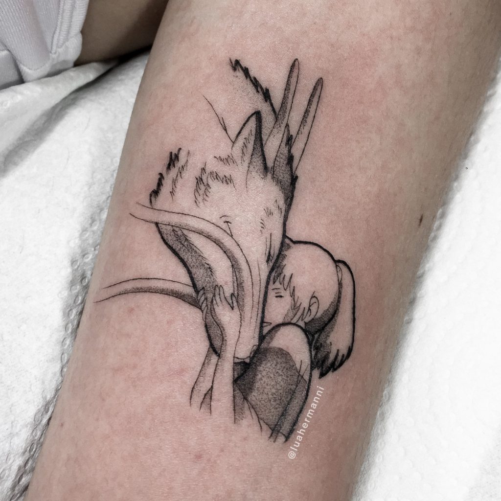 Foto de tatuagem feita por Lua Hermanni (@luahermanni)