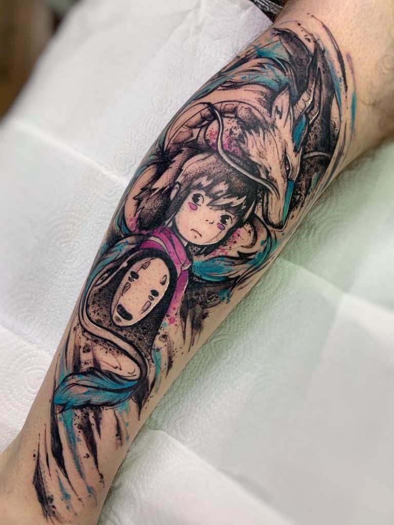 Foto de tatuagem feita por Inou (@inoutattoo)