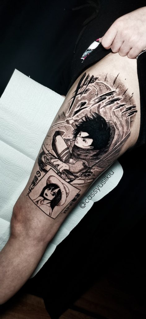 Foto de tatuagem feita por Cassyus (@cassyusilkiu)