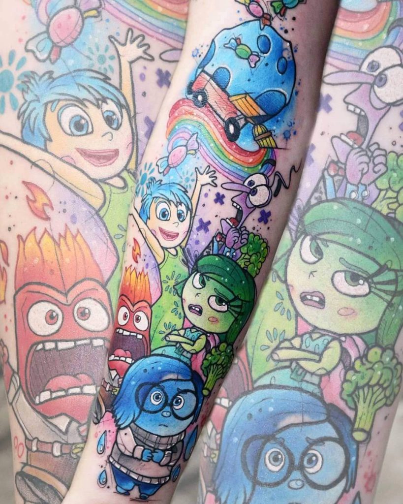 Foto de tatuagem feita por Vinícius Forte Menoli (@viniciusfmenoli)