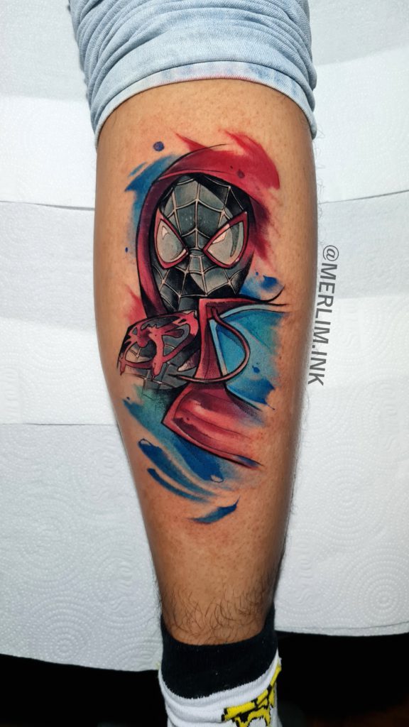 Foto de tatuagem feita por Merlim