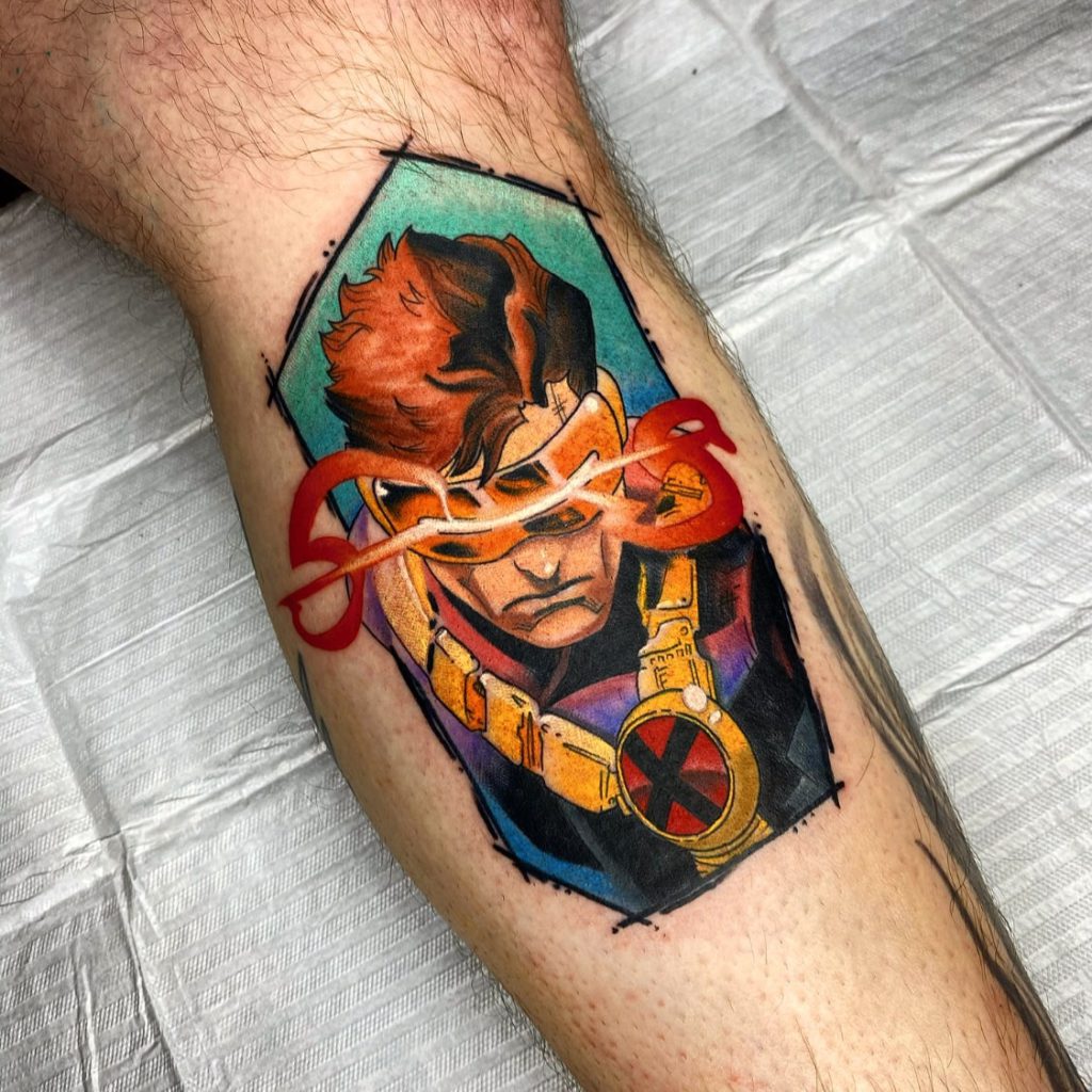 Foto de tatuagem feita por Lucas Gomes (@lucasgomesart)