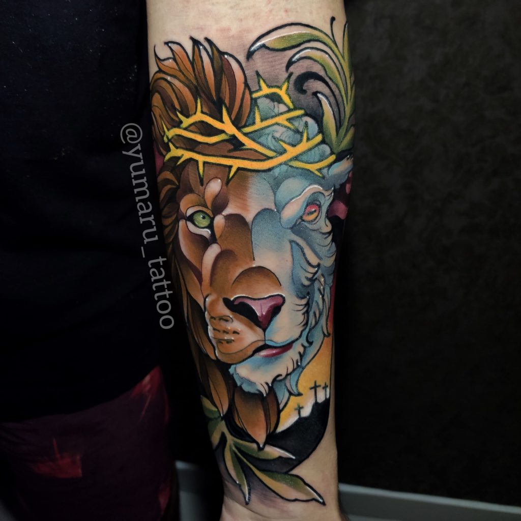 Foto de tatuagem feita por Yumaru (@yumarutattoo.rj)