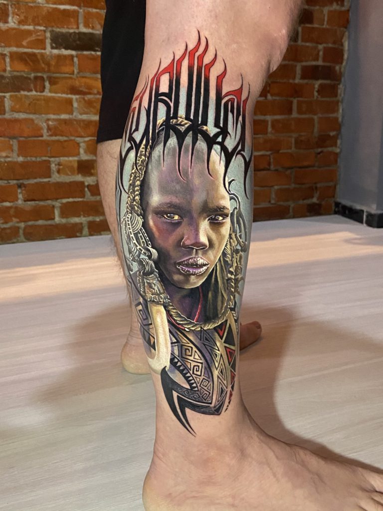 Foto de tatuagem feita por Eduardo Duarte (@duartetattoo)