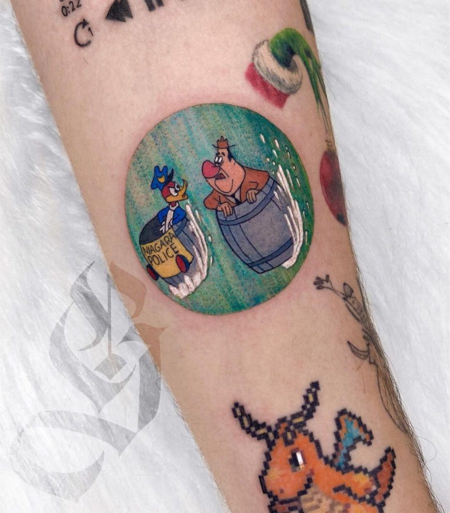 Foto de tatuagem feita por Grasi Pavani (@grasipavani)