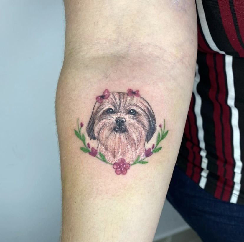 Foto de tatuagem feita por Isabela Silva (@isasilvatt)