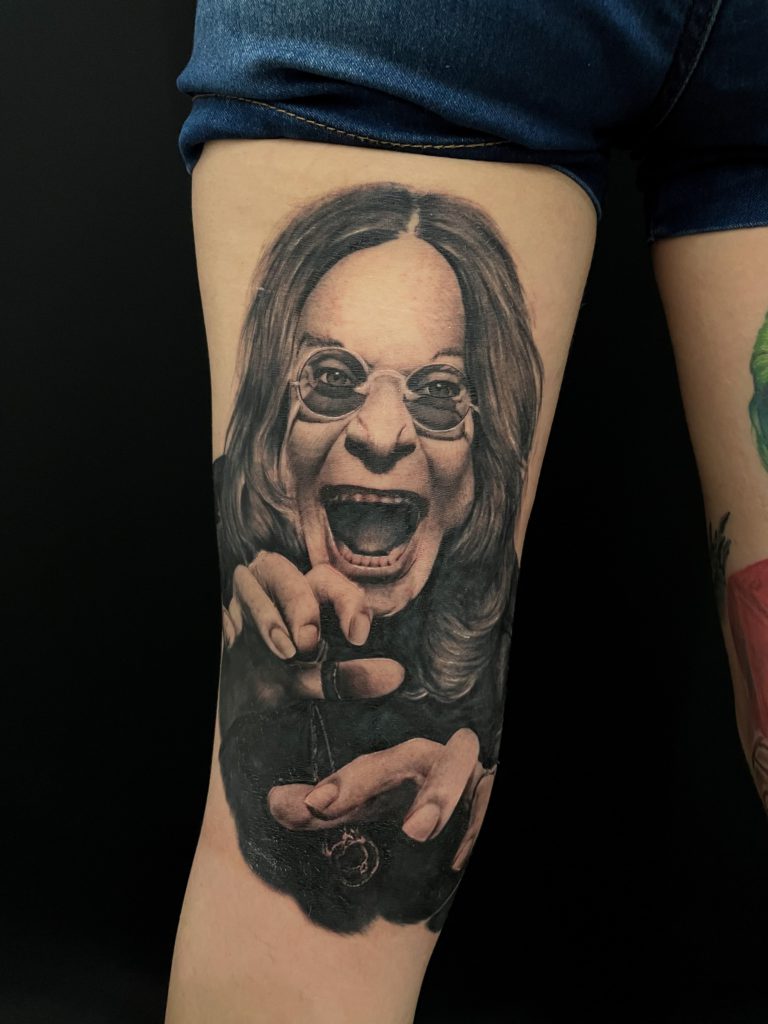 Foto de tatuagem feita por Fábio Carraro (@fabiocarrarotattoo)