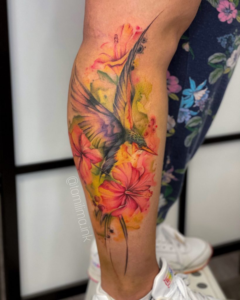 Foto de tatuagem feita por Tamires Lima (@tamilima.ink)