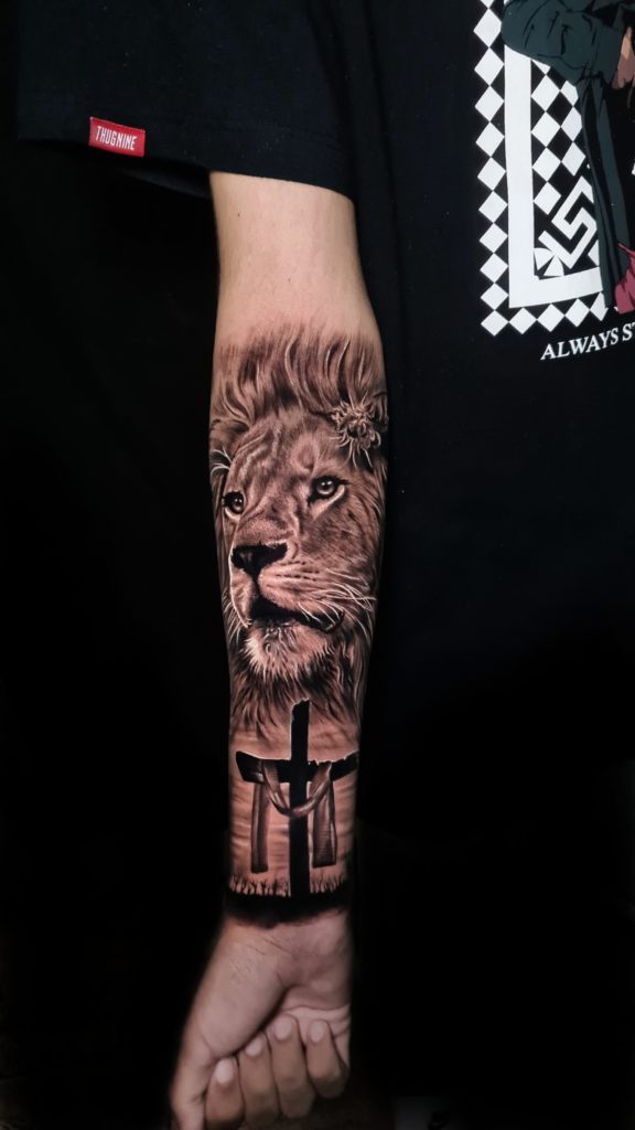 Foto de tatuagem feita por Lucas Maia (@lucasmaia.c)