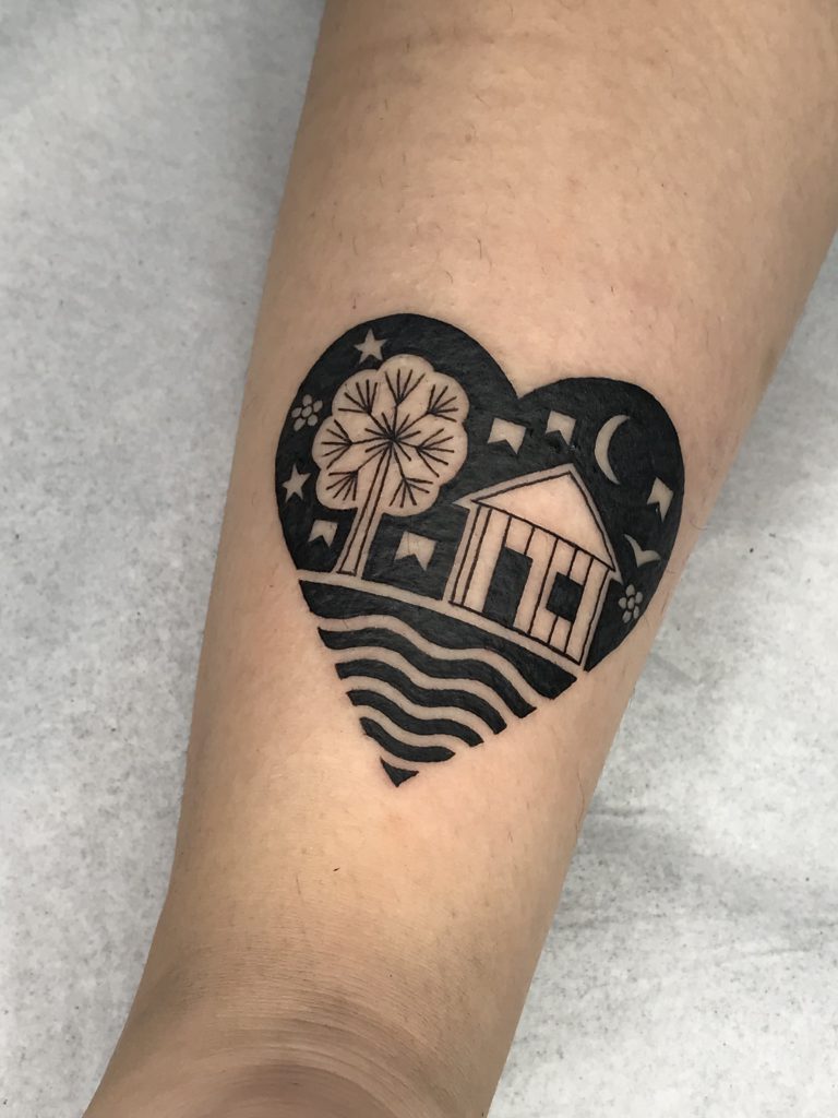 Foto de tatuagem feita por Claudio Barata (@claudiobarata)