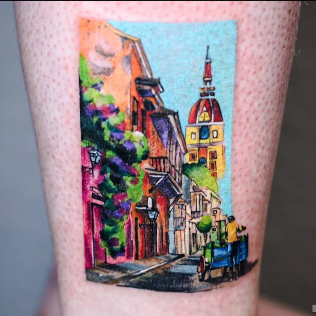 Foto de tatuagem feita por Yasmin Coiado (@ycoiado.ink)