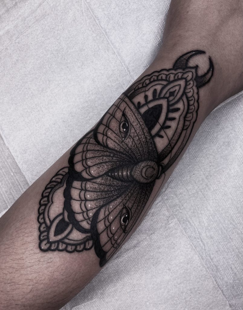 Foto de tatuagem feita por Lucas Lutalo (@lucaslutalo)