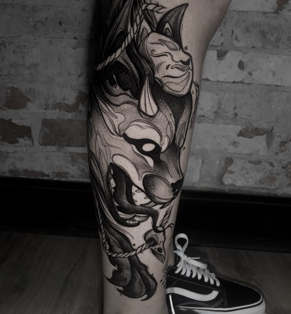 Foto de tatuagem feita por Maurício Guimarães (@mauriciog_tattoo)