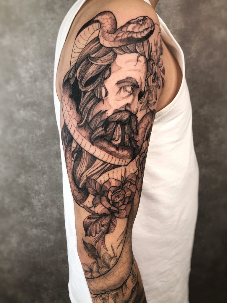 Foto de tatuagem feita por Willian Diaz (@williandiaz.tattoo)