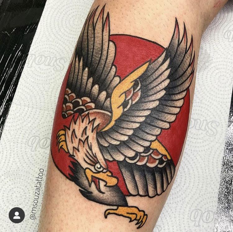 Foto de tatuagem feita por Miguel Souza (@msouzatattoo)