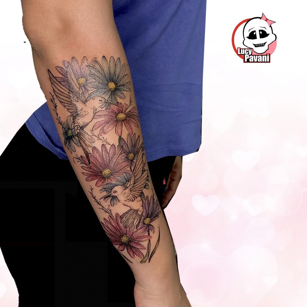 Foto de tatuagem feita por Lucy Pavani (@lucianypavani)