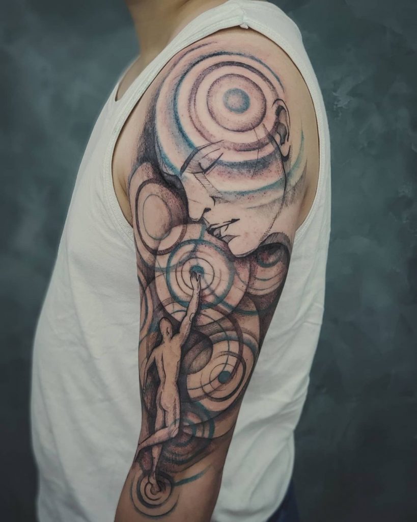 Foto de tatuagem feita por Dani Cunha (@danicunhatattoo)