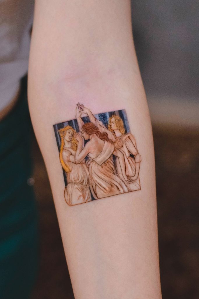 Foto de tatuagem feita por Marcela Badolatto (@marcelabadolatto)