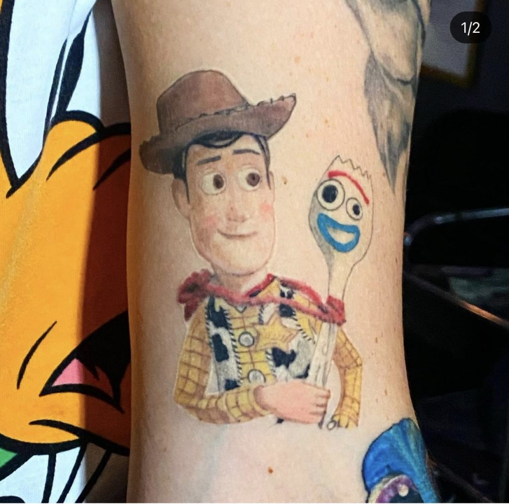 Foto de tatuagem feita por Anderson Rodolfo (@andersontattooart)