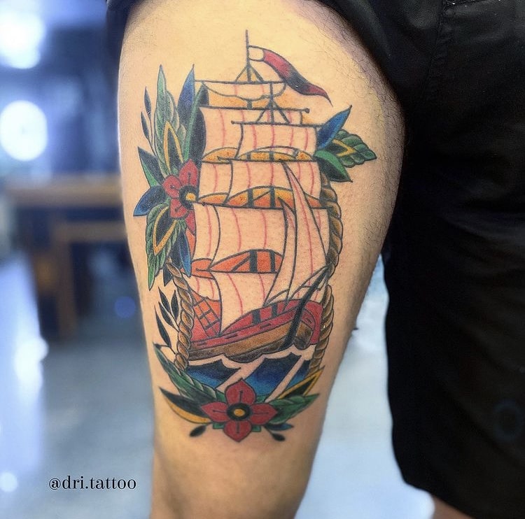 Foto de tatuagem feita por Adriana (@tattoo.dri)