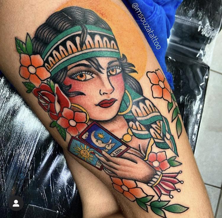 Foto de tatuagem feita por Miguel Souza (@msouzatattoo)