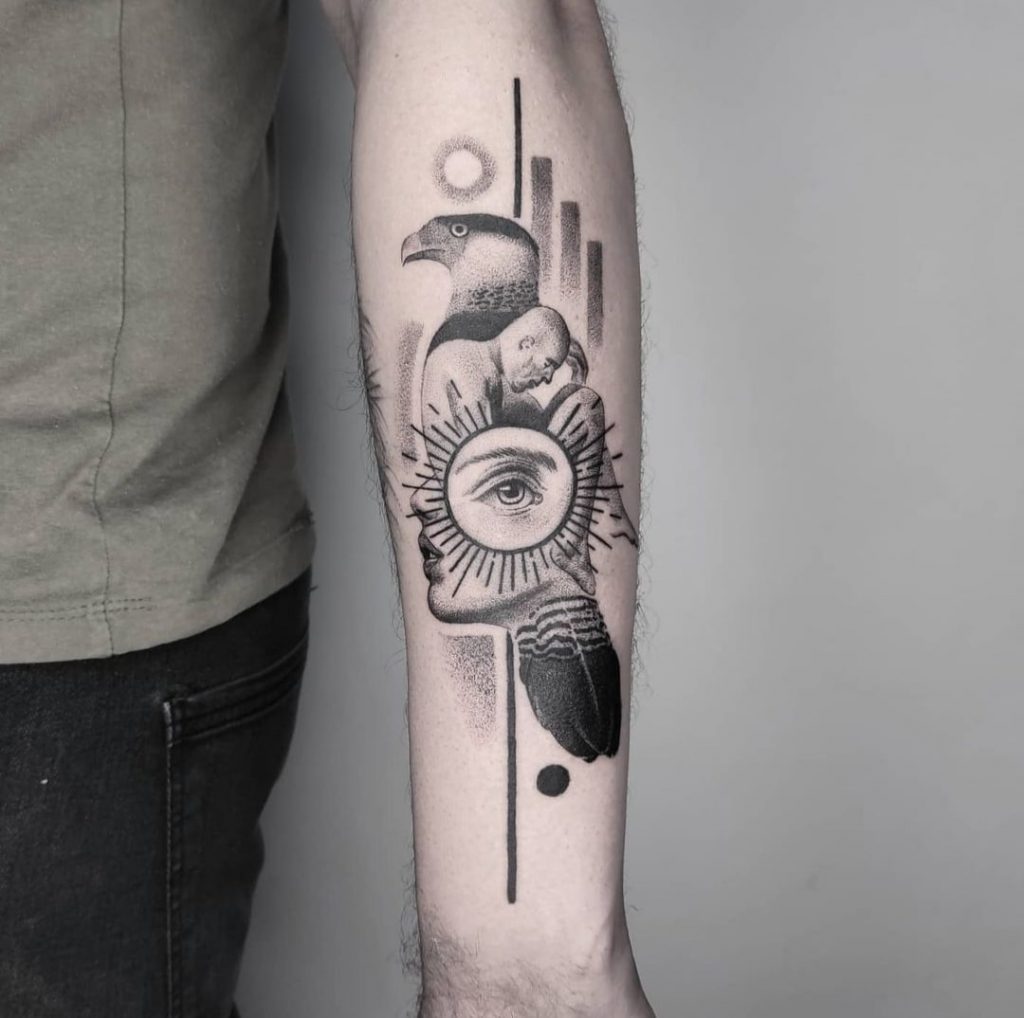 Foto de tatuagem feita por Diego Viana (@diegoviana_art)