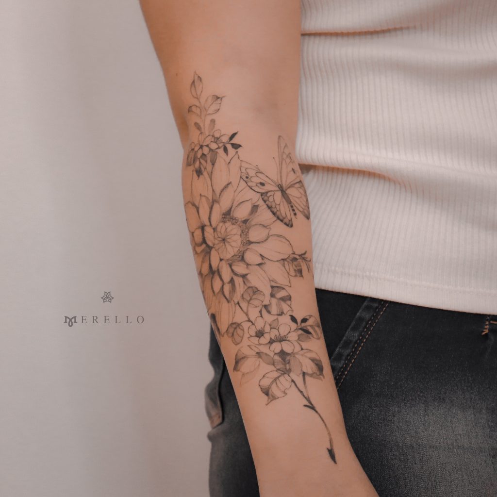 Foto de tatuagem feita por Merello (@henrique.merello)