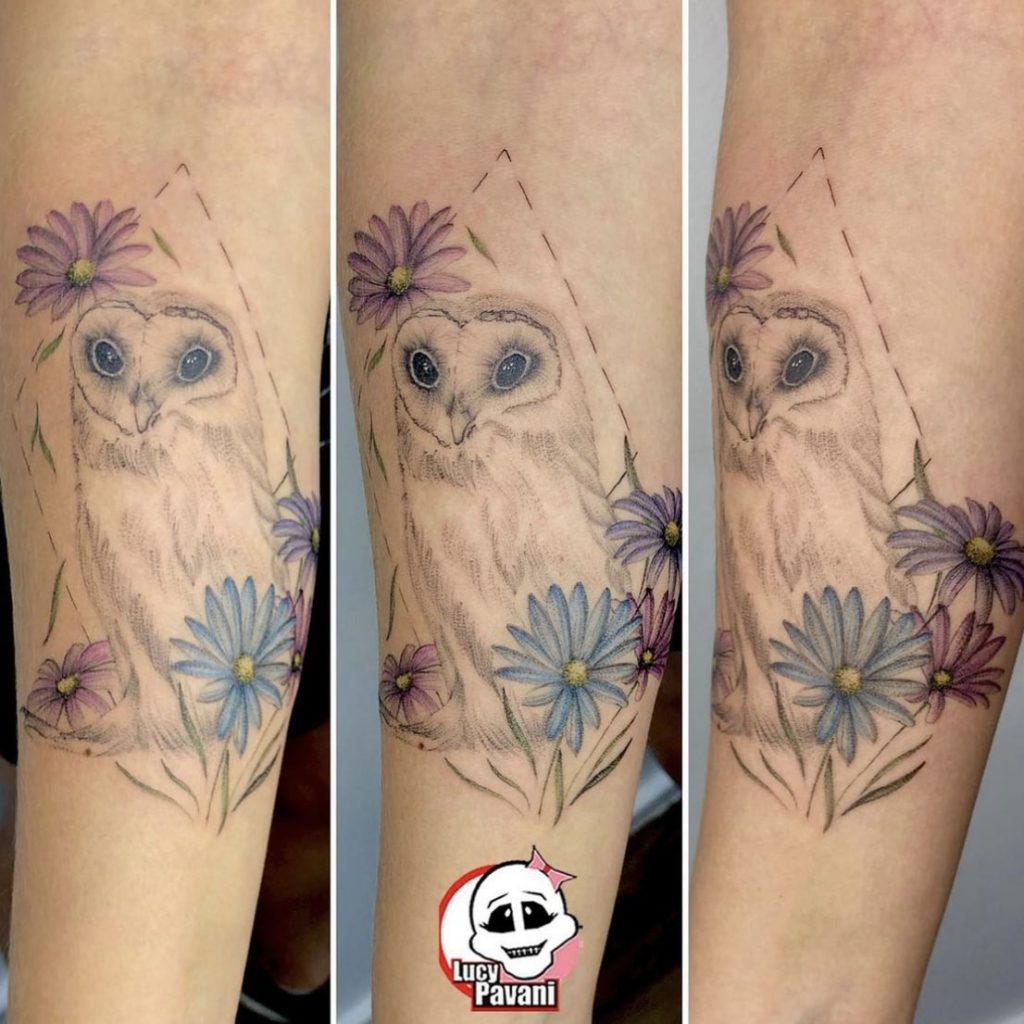 Foto de tatuagem feita por Lucy Pavani (@lucianypavani)