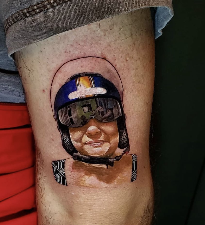 Foto de tatuagem feita por Cocão (@cocaotattoo13)