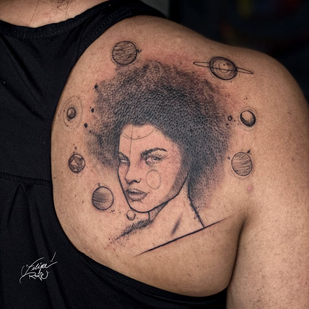 Foto de tatuagem feita por Felipe R.doze (@feliperdoze)