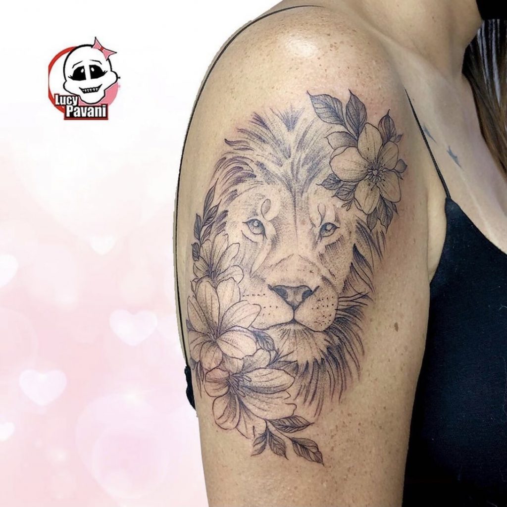 Foto de tatuagem feita por Lucy Pavani (@lucianypavani)