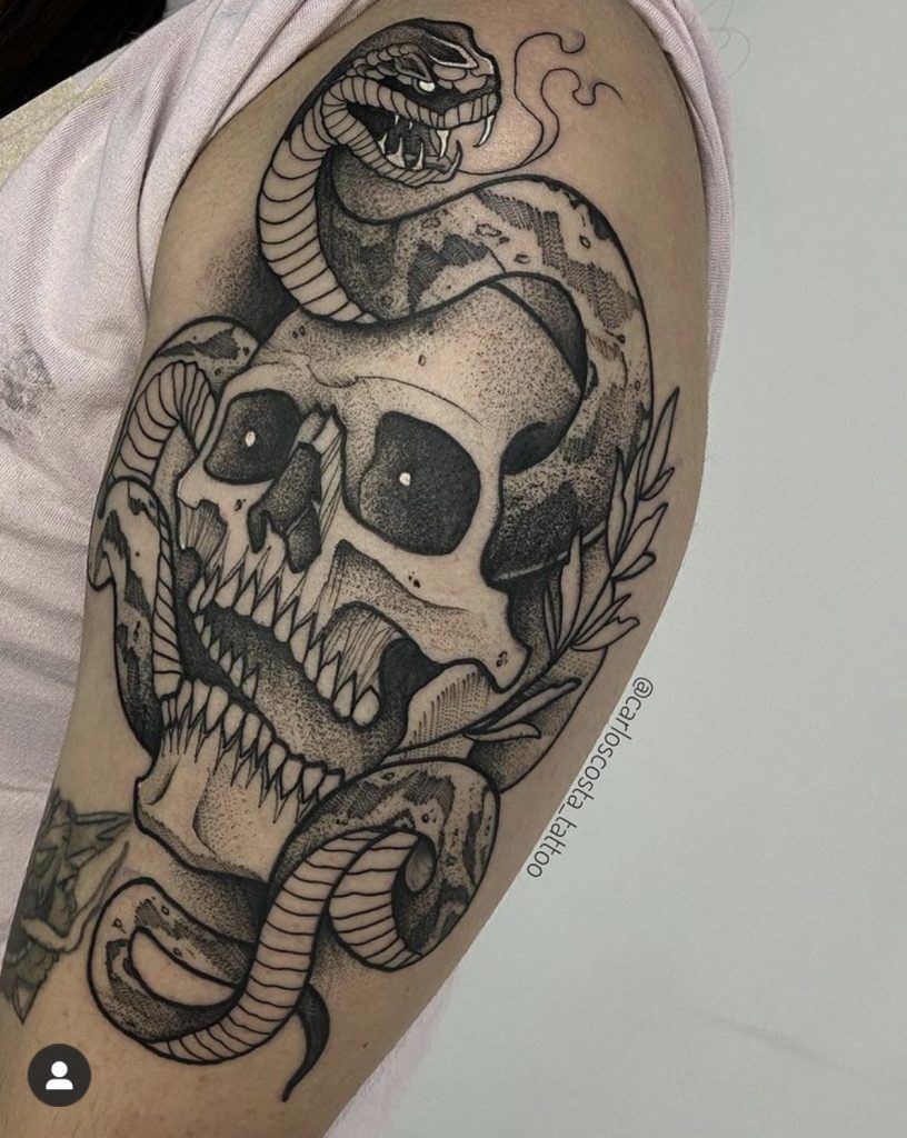 Foto de tatuagem feita por Carlos Costa (@carloscosta_tattoo)
