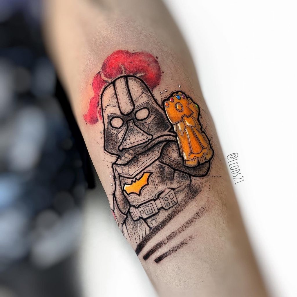 Foto de tatuagem feita por Léo Dionizio (@leods21)