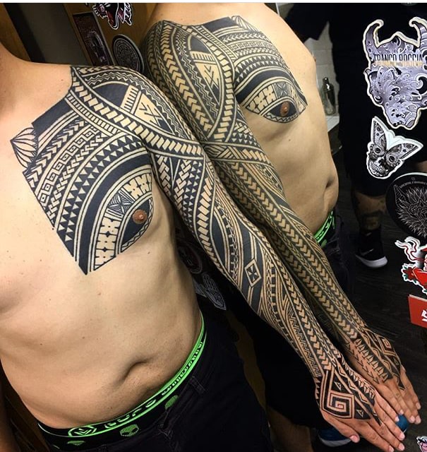 Foto de tatuagem feita por Rafa Firmino (@rafafirmino)