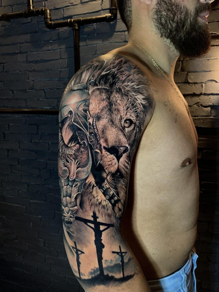 Foto de tatuagem feita por Silas Balaio (@silas_balaio)