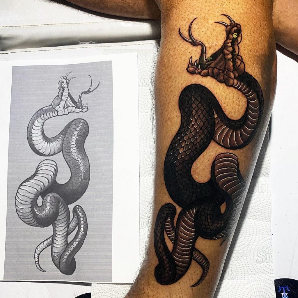 Foto de tatuagem feita por Marcos Junior (@marcosjuniortatuagem)