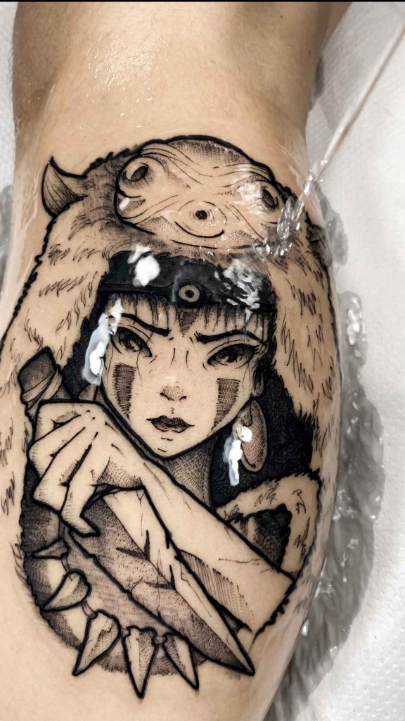 Foto de tatuagem feita por SAM SILVA (@_sam.ttt)