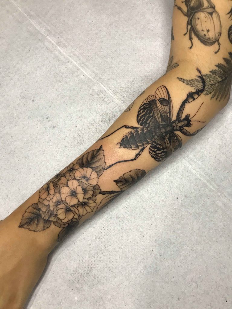 Foto de tatuagem feita por Paloma Azevedo (@palomazvdo)