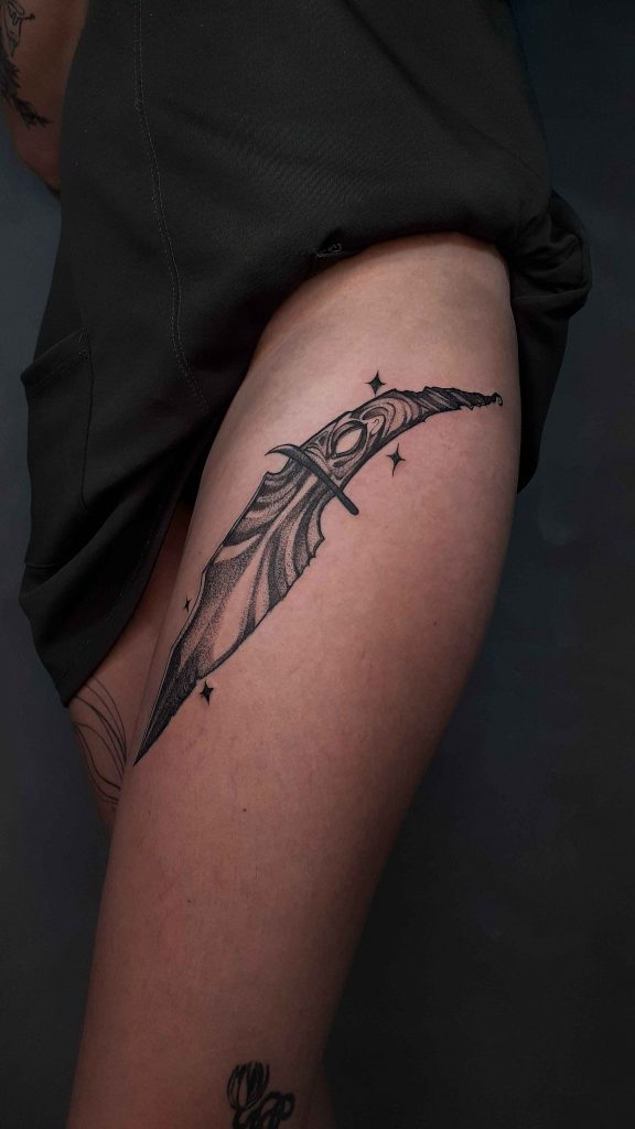 Foto de tatuagem feita por Beabilee (@beabilee)