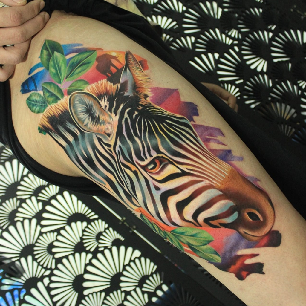 Foto de tatuagem feita por Alessandra Favoritto (@alessandrafavoritto)